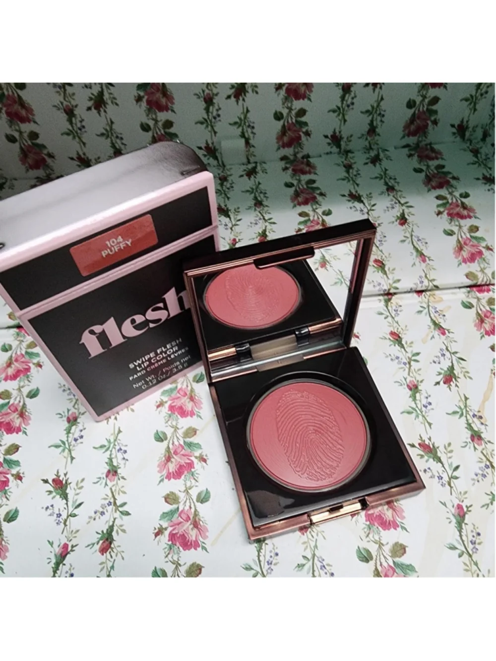 Flesh by Natasha Cosmetics Swipe Flesh Lip Color in Puffy #lipstick #blush